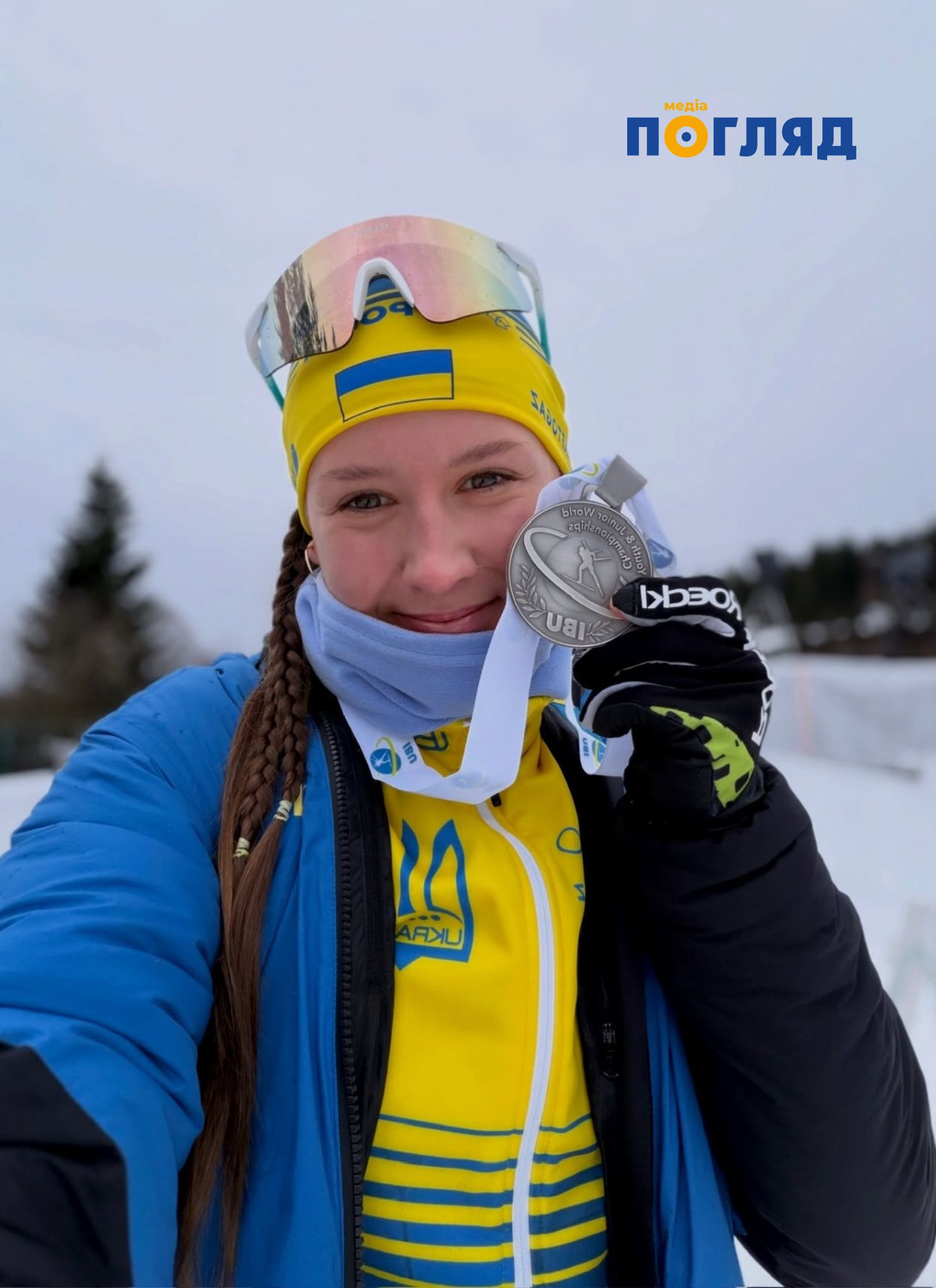 Ірпінчанка Олександра Меркушина стала чемпіонкою світу серед юніорів з біатлону (ФОТО) - зображення